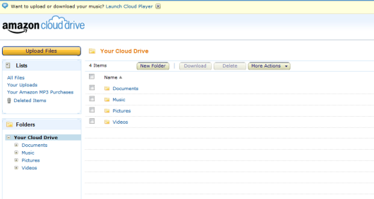 cloud-drive-amazon-2 Amazon Cloud Drive webové rozhraní