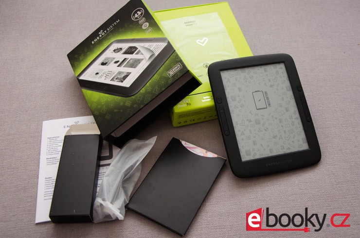 Energy eReader Pro balení