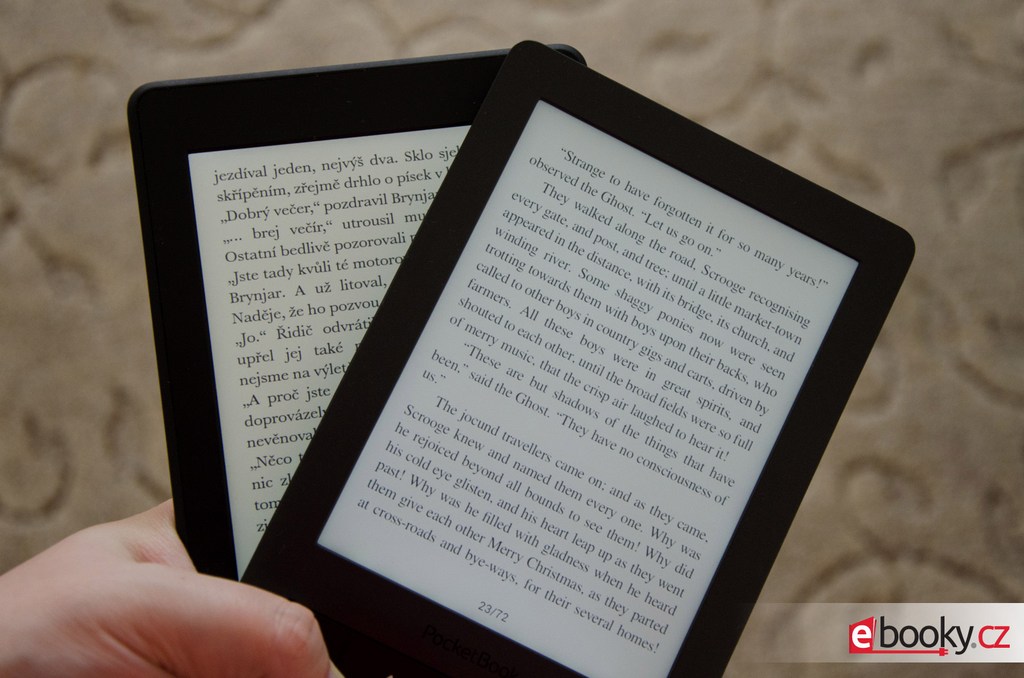 Kindle Paperwhite 2 VS Kindle PocketBook Touch Lux 3