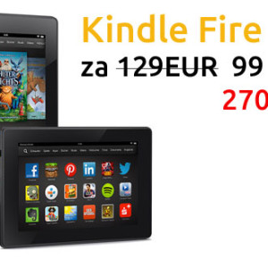 Vánoční akce na tablet Kindle Fire HD a čtečku eknih Kindle 5