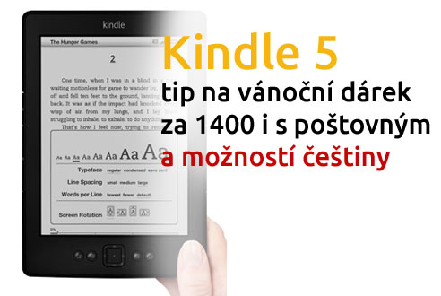 Amazon Kindle 5 akce