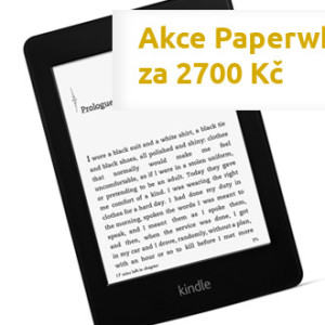 Akce Kindle Paperwhite za 2700 Kč