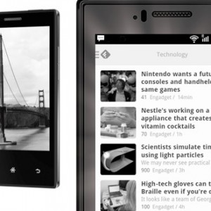 Smartphone s E-Ink displejem - Midia InkPhone