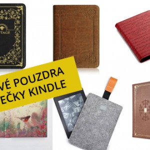 Stylová pouzdra (obaly) pro čtečky Amazon Kindle Paperwhite a  Kindle Voyage