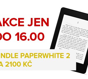 Super akce - Kindle Paperwhite za 2100 Kč jen do 15. 7. !!!