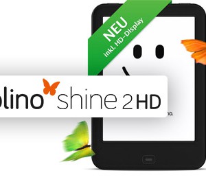 Čtečka e-knih Tolino Shine 2 HD, levnější sestra Tolino Vision 3 HD