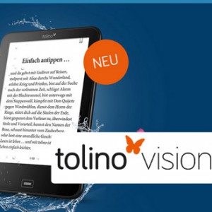 Nová čtečka e-knih Tolino Vision 3 HD – konkurence pro PocketBook a Amazon Kindle