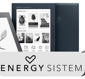 Nové modely čteček e-knih Energy Sistem eReader