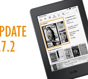 Nová aktualizace pro čtečky Amazon Kindle verze 5.7.2