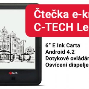 Čtečka eknih C-TECH Lexis