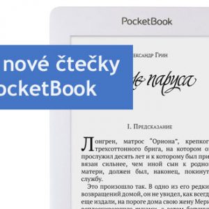 Dva nové modely čteček e-knih od PocketBook