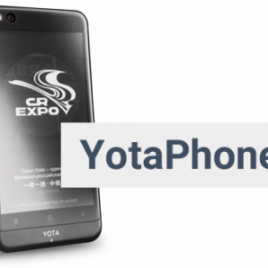 YotaPhone 3 mobilní telefon s E ink displejem